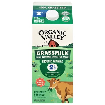 Organic Valley Grassmilk Reduced Fat 2% Milkfat Milk