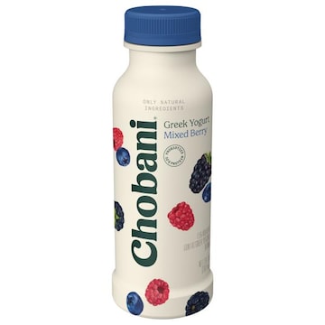 Chobani Yogurt Drink, Greek, Lowfat, Mixed Berry