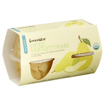 GreenWise Bartlett Pears, Organic, Diced