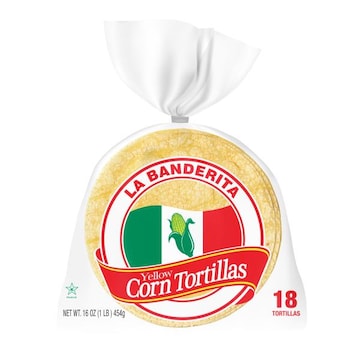La Banderita Tortillas, Yellow Corn