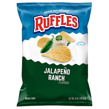 Ruffles Jalapeno Ranch Potato Chips