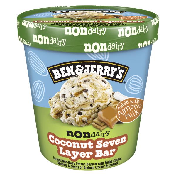 Ben & Jerry's Non-Dairy Coconut Seven Layer Bar Frozen Dessert