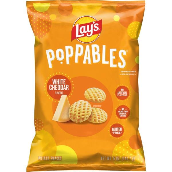 Lay's Poppables Lay's Poppables Potato Snacks White Cheddar