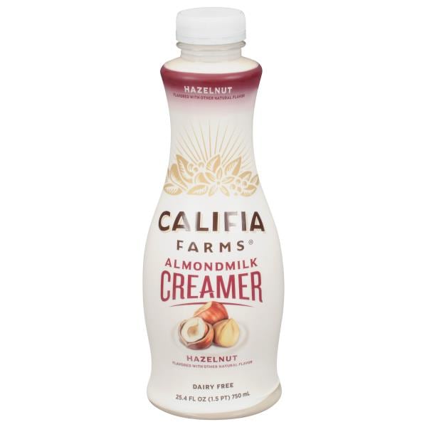 Califia Farms Creamer, Almondmilk, Hazelnut Publix Super Markets