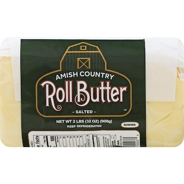 Amish Country Butter, Salted, Roll