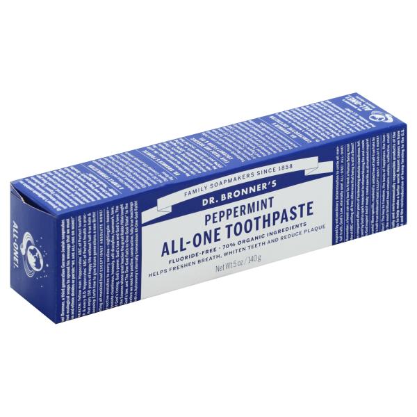 Dr. Bronner's Toothpaste, AllOne, Peppermint Publix Super Markets