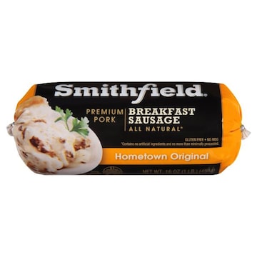 Smithfield Breakfast Sausage, Premium Pork, Hometown Original