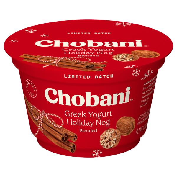 Chobani Greek Reduced Fat Pumpkin Spice Blended Yogurt | Publix
