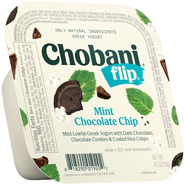 Chobani Flip Yogurt, Greek, Mint Chocolate Chip