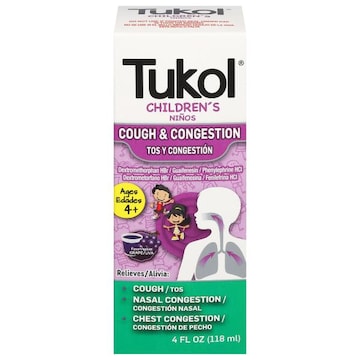 Tukol Children's Ages 4+ Grape Cough & Congestion