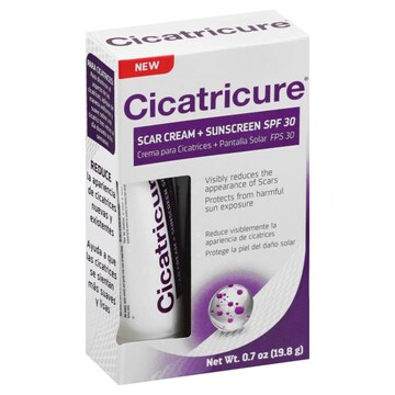 Cicatricure Scar Cream, Sunscreen SPF 30