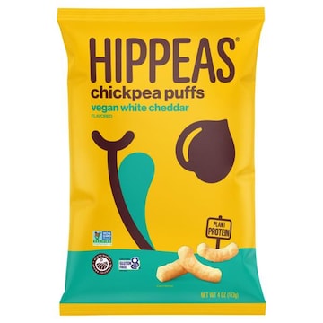 Hippeas Vegan White Cheddar Flavored Chickpea Puffs