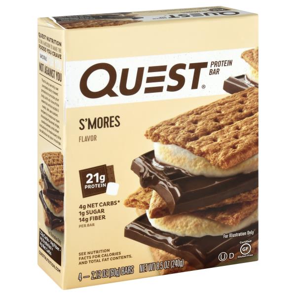 Quest Protein Bar, S'mores Flavor Publix Super Markets