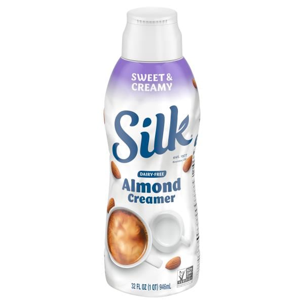 Silk Dairy Free Sweet & Creamy Almond Coffee Creamer | Publix
