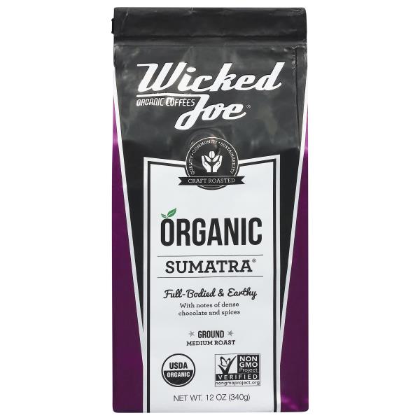Wicked Joe Organic Ground Medium Roast Sumatra Coffee | Publix