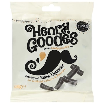 Henry Goodes Superbly Soft Black Liquorice Candy