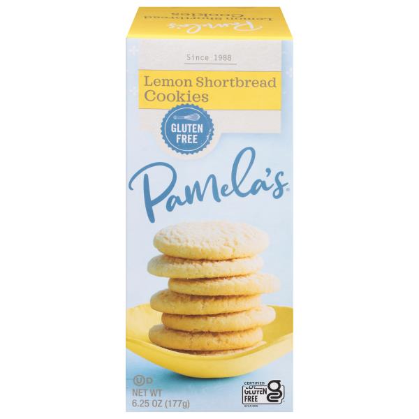 Pamela's Cookies, Shortbread, Lemon Publix Super Markets