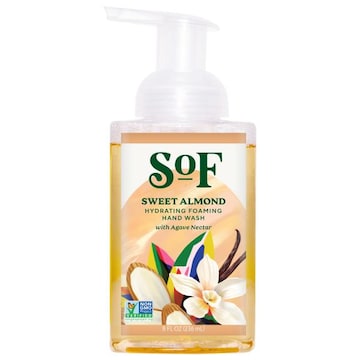 SOF Hydrating Foaming Hand Wash, with Agave Nectar, Sweet Almond