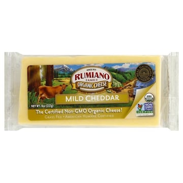 Rumiano Cheese, Organic, Mild Cheddar