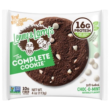 Lenny & Larry's The Complete Cookie Cookie, Choc-O-Mint, Soft-Baked