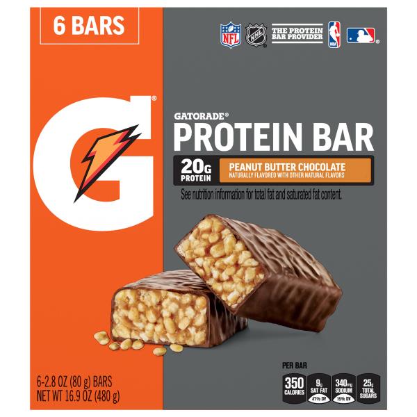 Gatorade Protein Bar, Peanut Butter Chocolate Publix Super Markets