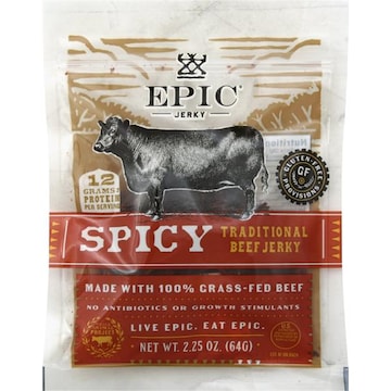 Epic Beef Jerky, Spicy, Traditional