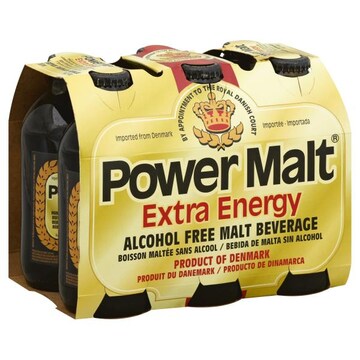Power Malt Beer, Alcohol Free, Extra Energy