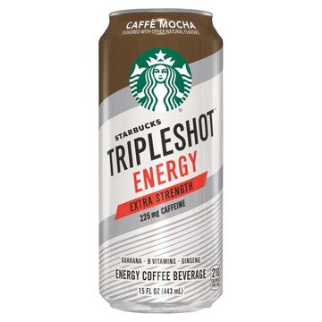 Starbucks Triple Shot Starbucks TripleShot Energy Energy Coffee Beverage Caffe Mocha Flavored 15 Fl Oz Can