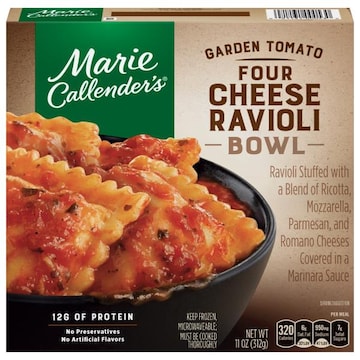 Marie Callender's Four Cheese Ravioli Bowl