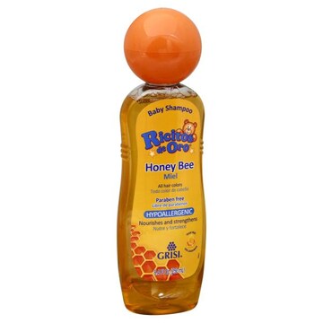 Ricitos De Oro Baby Shampoo, Hypoallergenic, Honey Bee