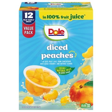 Dole Diced Peaches Value Pack