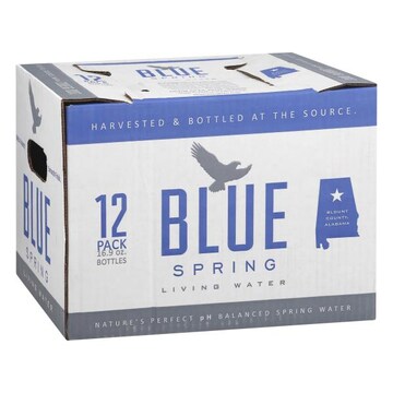 Blue Spring Living Water, 12 Pack