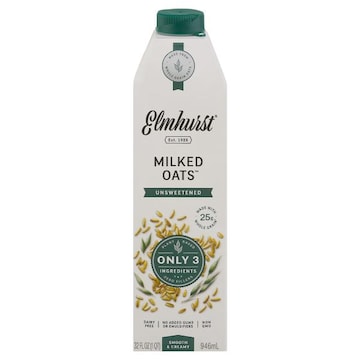 Elmhurst Milked Oats Milk Substitute, Unsweetened