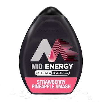 Mio Energy Strawberry Pineapple Smash Naturally Flavored Liquid Water Enhancer with Caffeine & B Vitamins