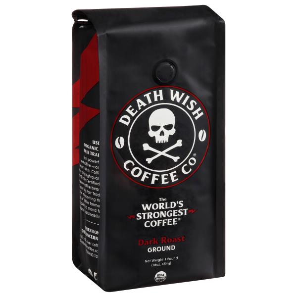 Death Wish Coffee Co Coffee, Ground, Dark Roast Publix Super Markets