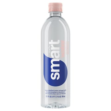 Smartwater Distilled Water, Strawberry Blackberry