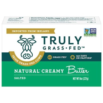 Truly Grass-Fed Butter, Natural Creamy, Salted