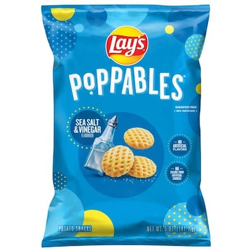 Lay's Poppables Sea Salt & Vinegar Flavored Potato Snacks