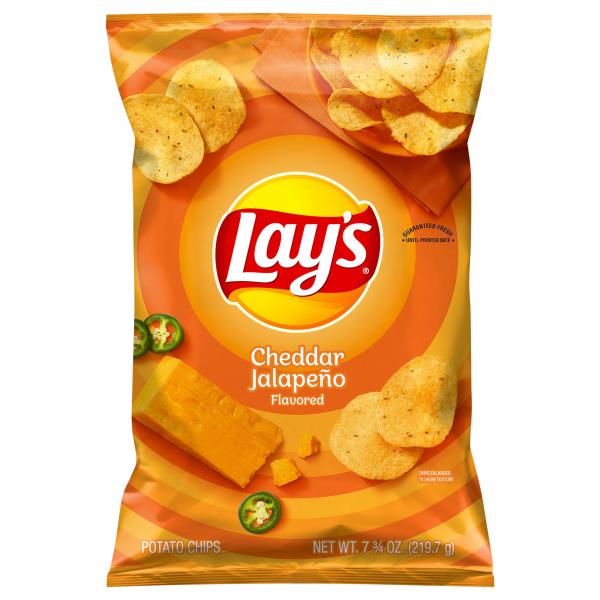 Lay's Potato Chips, Cheddar Jalapeno Flavored | Publix Super Markets