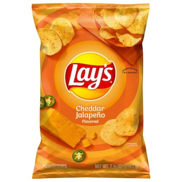 Lay's Cheddar Jalapeno Flavored Potato Chips