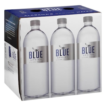 Blue Spring Spring Water, 6 Pack