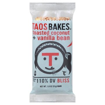 Taos Bakes Bar, Toasted Coconut + Vanilla Bean