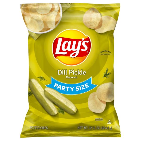 Lay's Potato Chips, Dill Pickle, Party Size Publix Super Markets