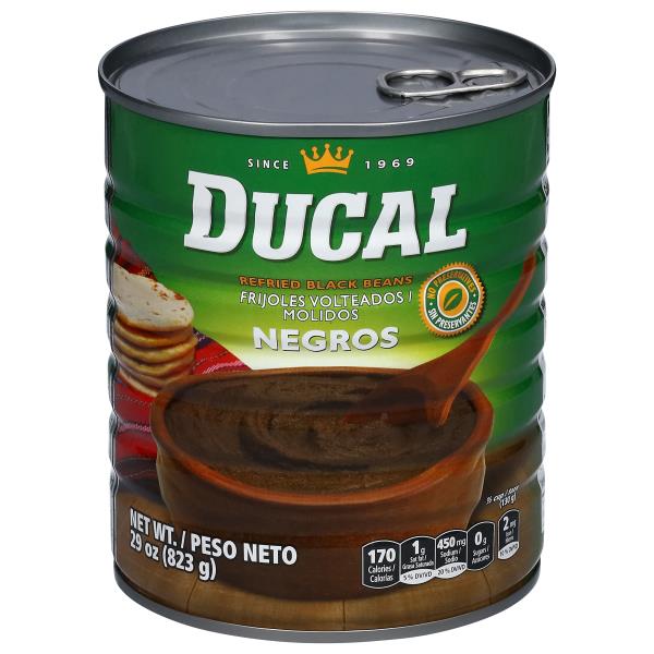 Ducal Refried Beans, Black Publix Super Markets