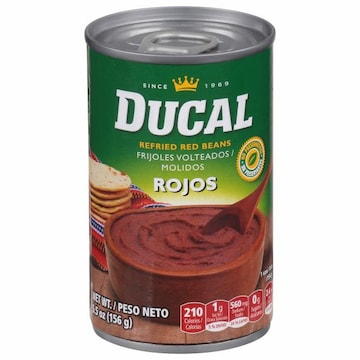 Ducal Beans, Red Refried Beans