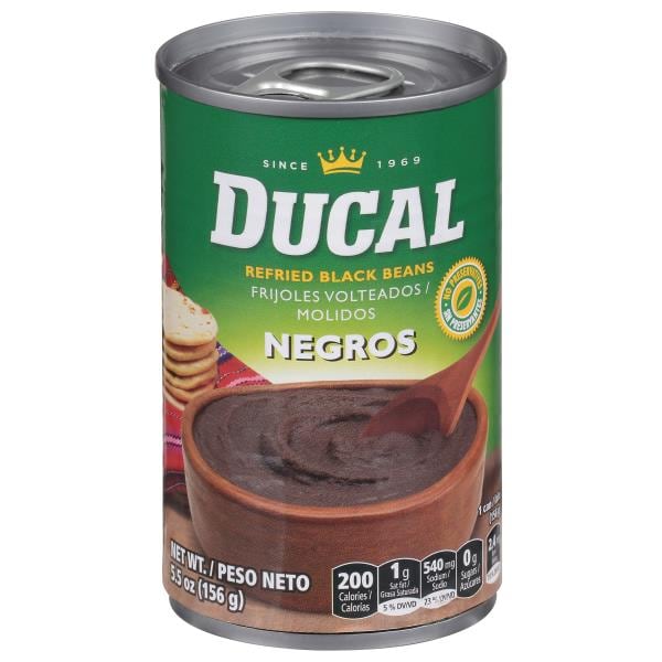 Ducal Beans, Black Refried Beans Publix Super Markets