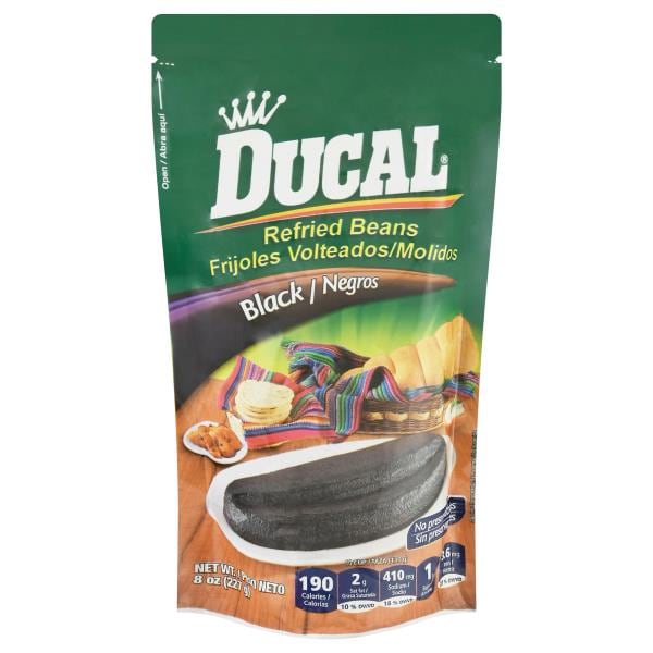 Ducal Refried Beans, Black Publix Super Markets