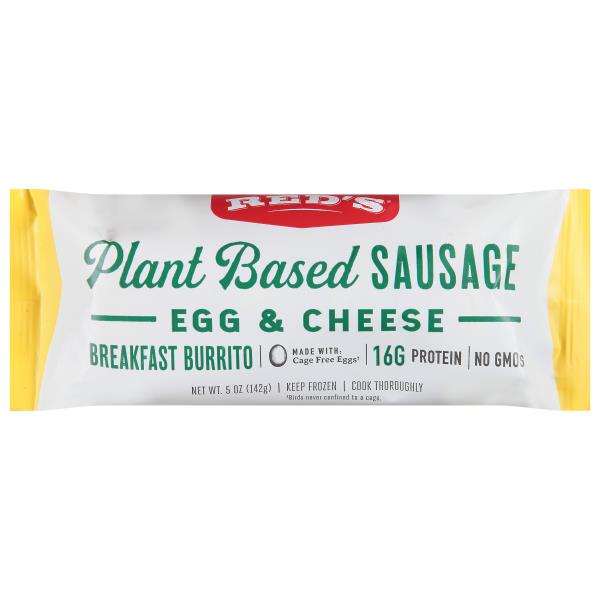 Red's Breakfast Burrito, Plant Based Sausage, Egg & Cheese Publix