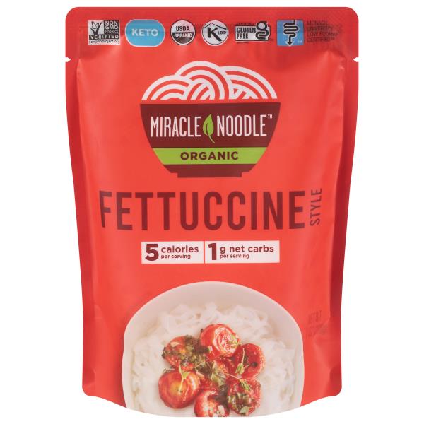 Miracle Noodle Noodle, Organic, Fettuccine Style Publix Super Markets