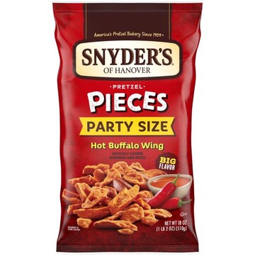 Snyder's of Hanover® Hot Buffalo Wing Flavored Pretzel Pieces